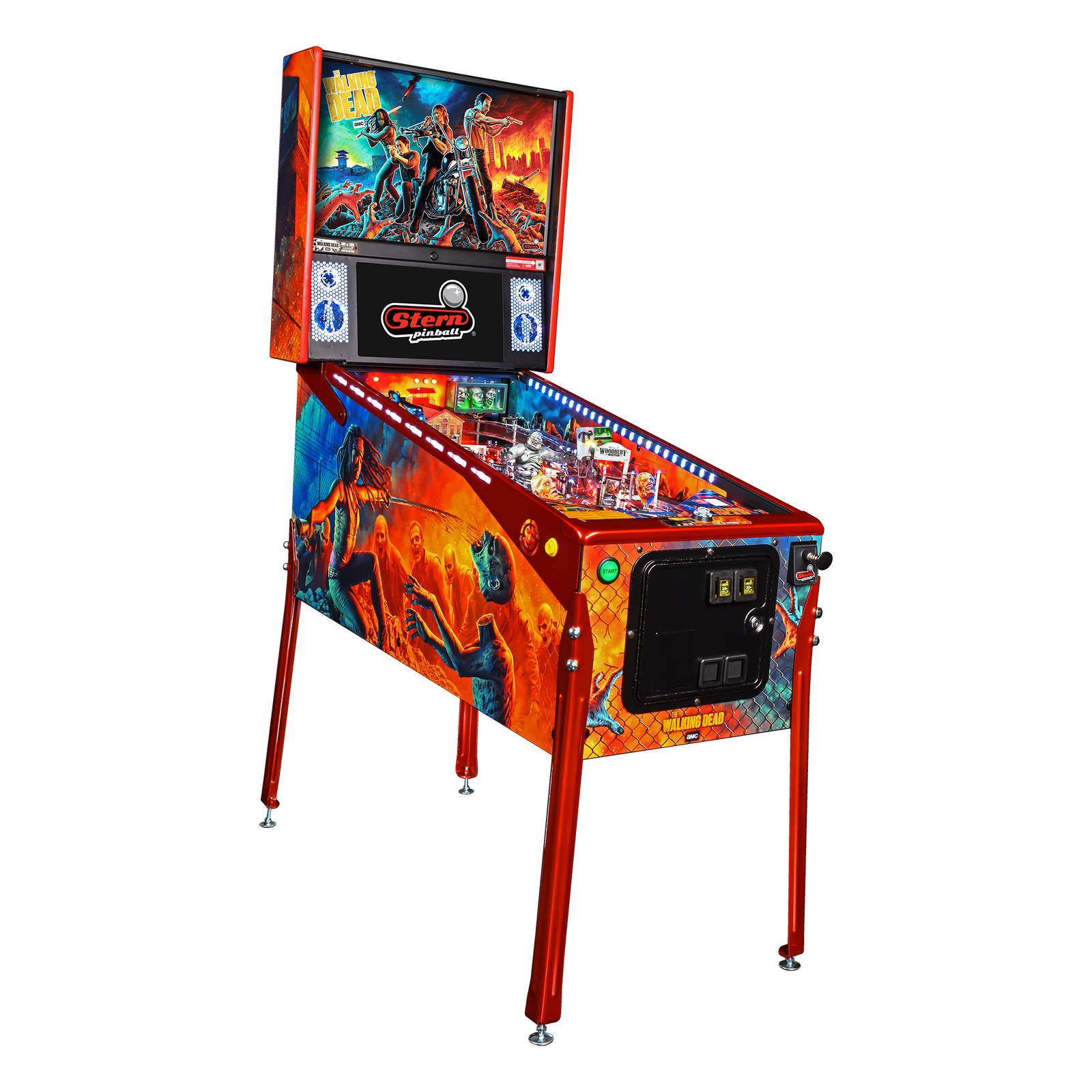 The Walking Dead Remastered Limited Edition Pinball Machine by Stern