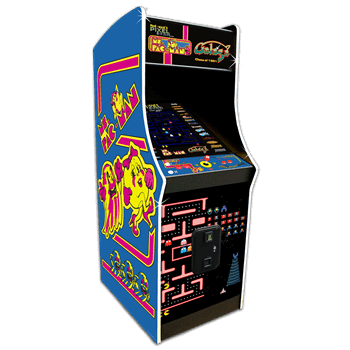 Ms. Pac-Man Galaga Home Arcade with 32 games