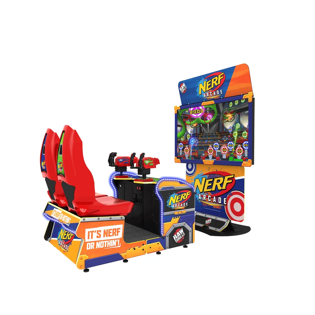 Raw Thrills Nerf Arcade Game for sale
