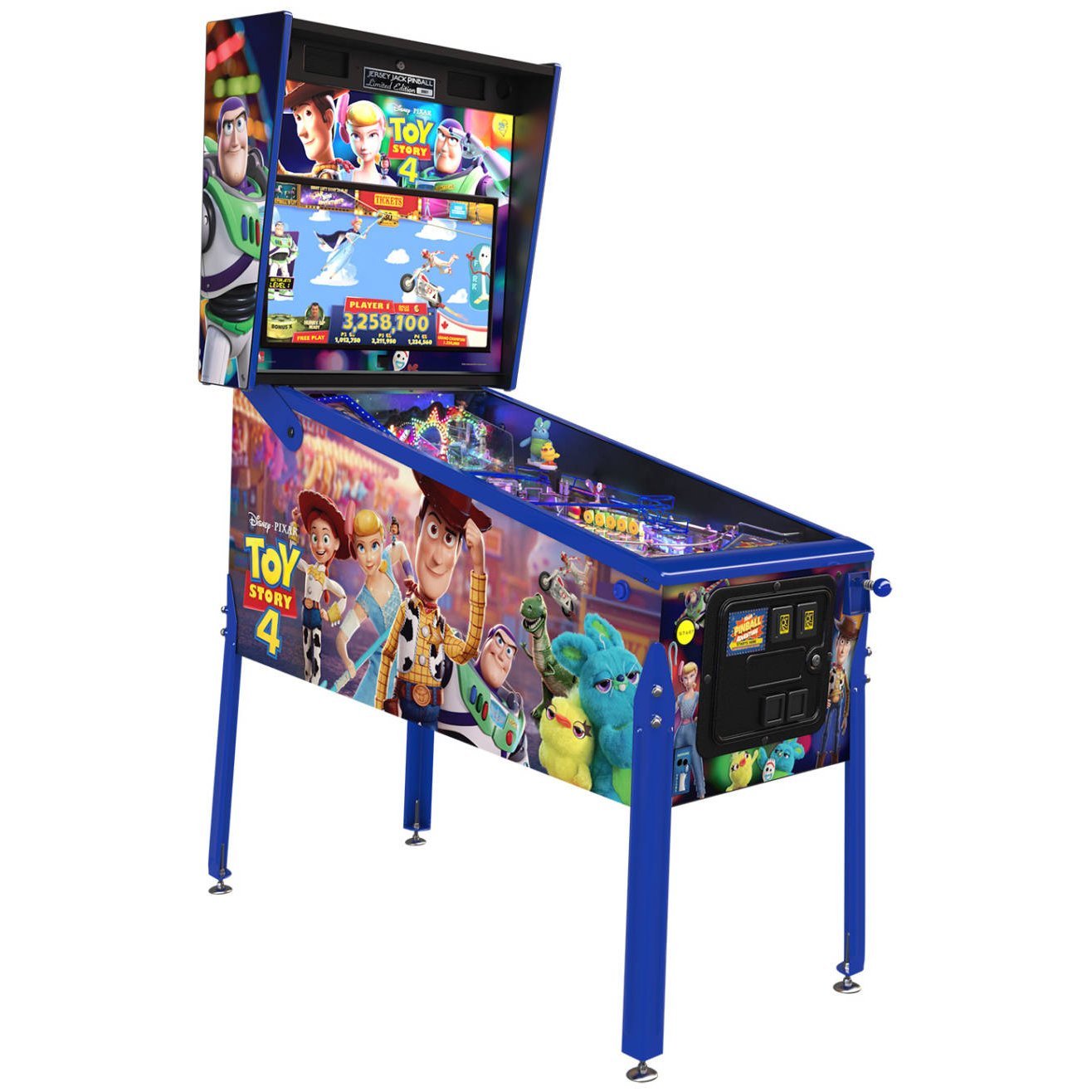 Toy Story 4 Limited Edition Pinball by JJP