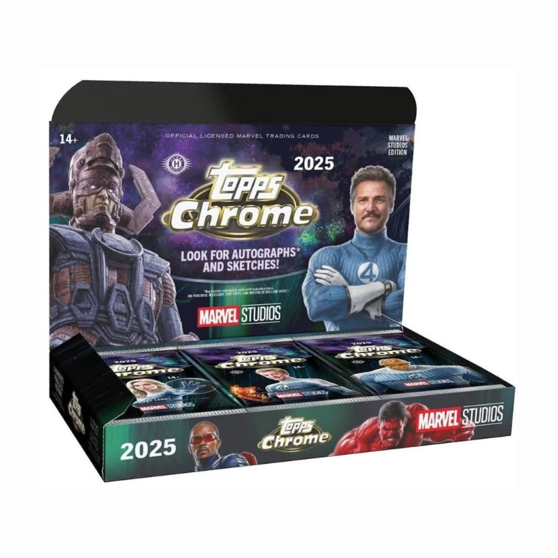2025 Topps Marvel Studios Chrome Hobby Box
