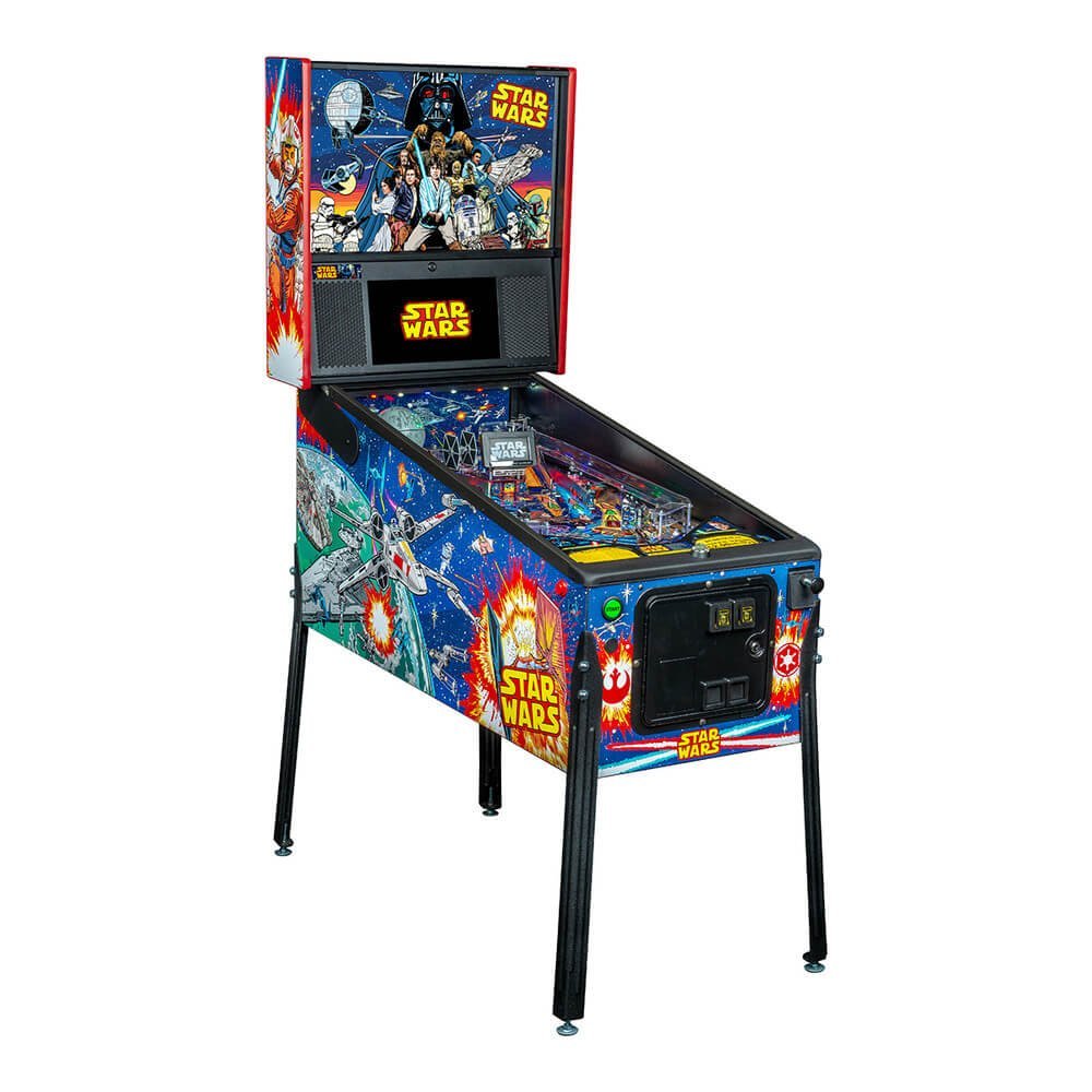 Star Wars Pro Comic Art Pinball Machine by Stern